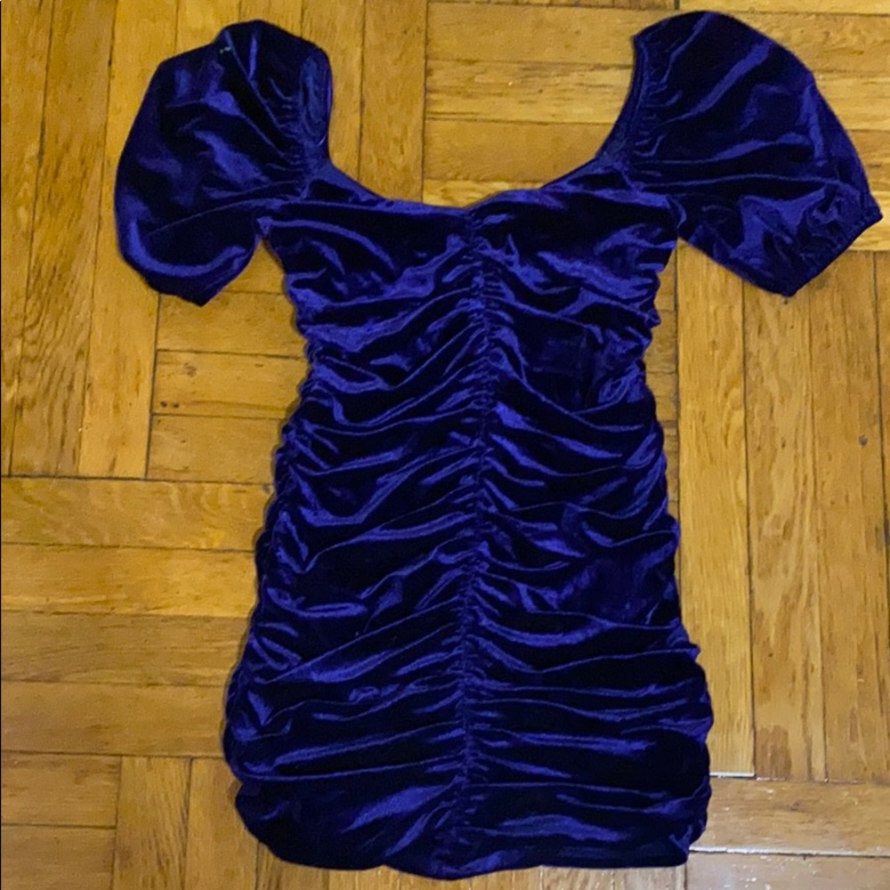 Purple Velvet dress